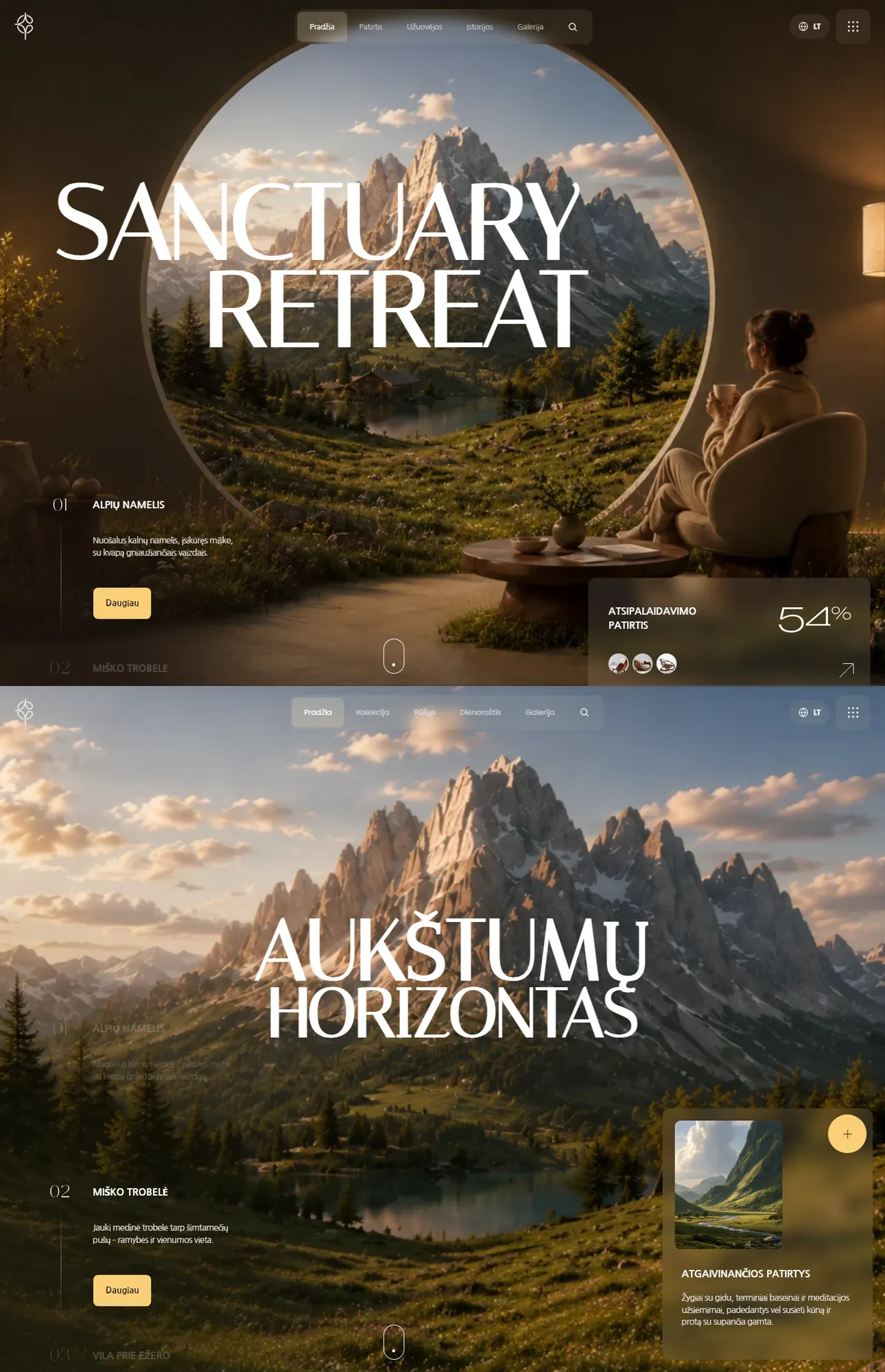 Sanctuary Retreat – Alpių kurortas (Šveicarija)